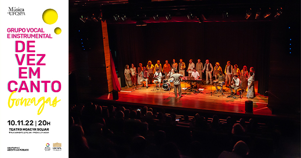 Concerto "Gonzagas", do Grupo Vocal e Instrumental De Vez Em Canto Concerto "Gonzagas", do Grupo Vocal e Instrumental De Vez Em Canto, que ocorreu em 10/11/2022, no Teatro Moacyr Scliar.